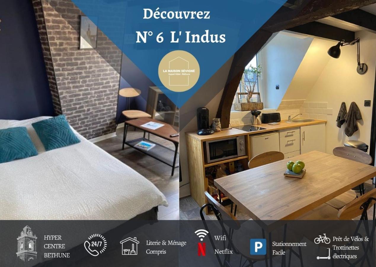 La Maison Sevigne - Appart Hotel - N°6 L'Indus Béthune Екстериор снимка
